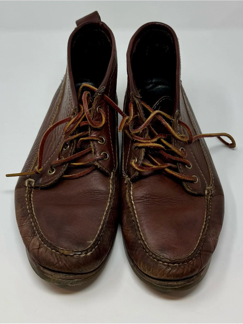 L.L. Bean Signature | Men's Jackman Chukka Leather Boots, Size 12 - GUC